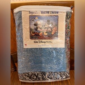 Walt Disney World Tapestry Woven Throw